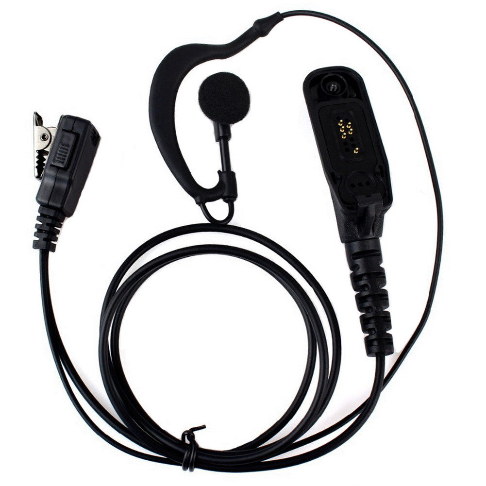G Shape CB Radio Earpiece Headphone for Motorola XPR6300 XiRP8200 XPR6 ...