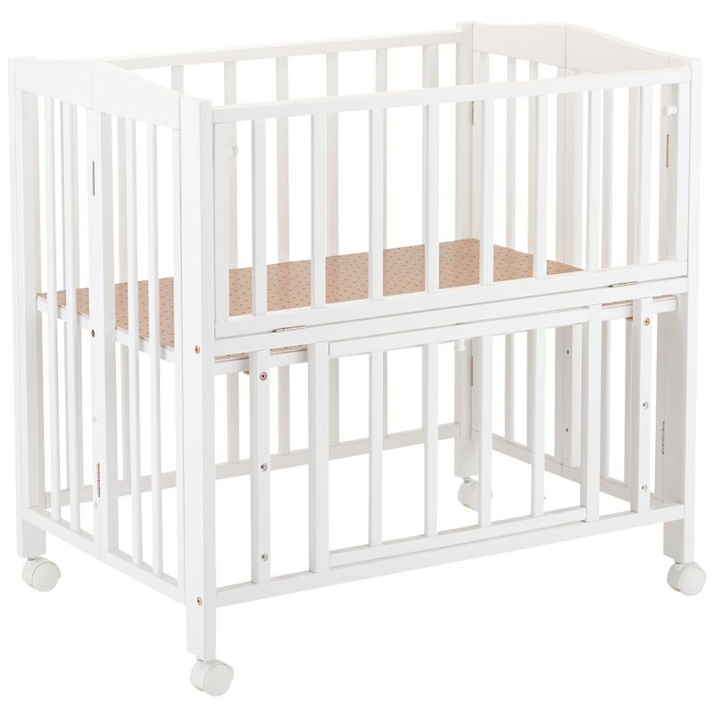 baby bed with changing table