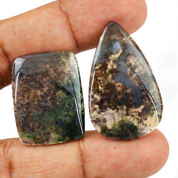 Loose Gemstones - Moss Agate