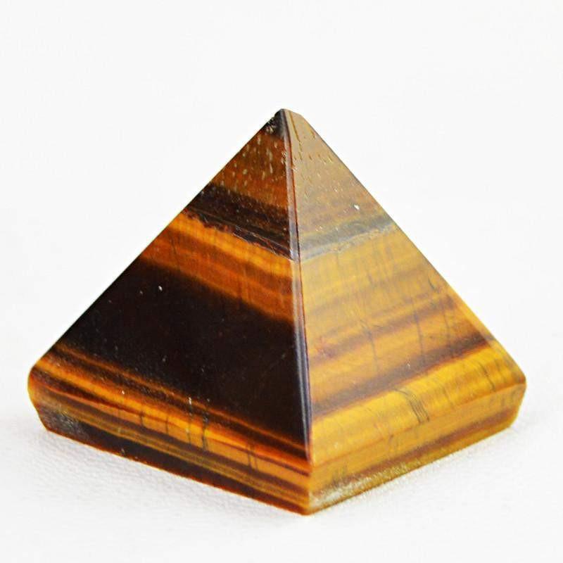 tiger eye pyramid