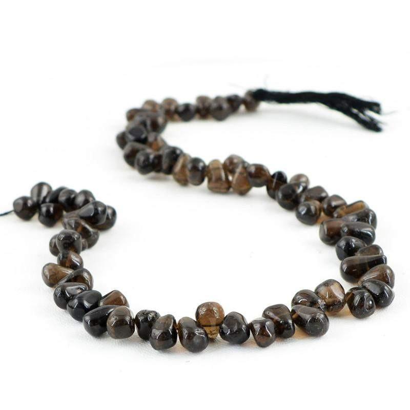 smoky quartz beads