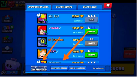 Guia De Creacion De Partidas Amistosas En Brawl Stars X6tence - codigo para brawl stars 2021