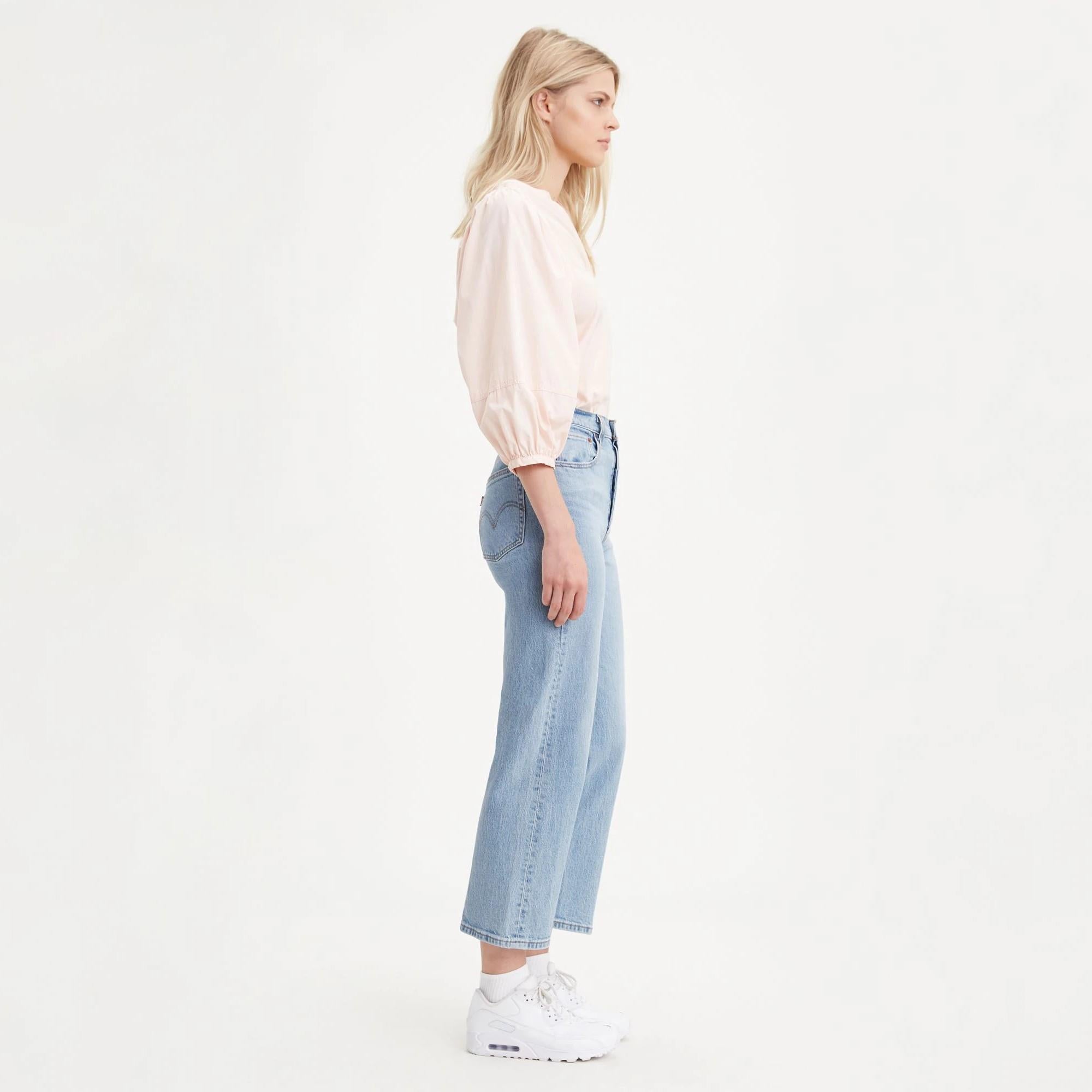 Good Neighbour | Levi's Ribcage Straight Ankle Jeans (Tango Light)