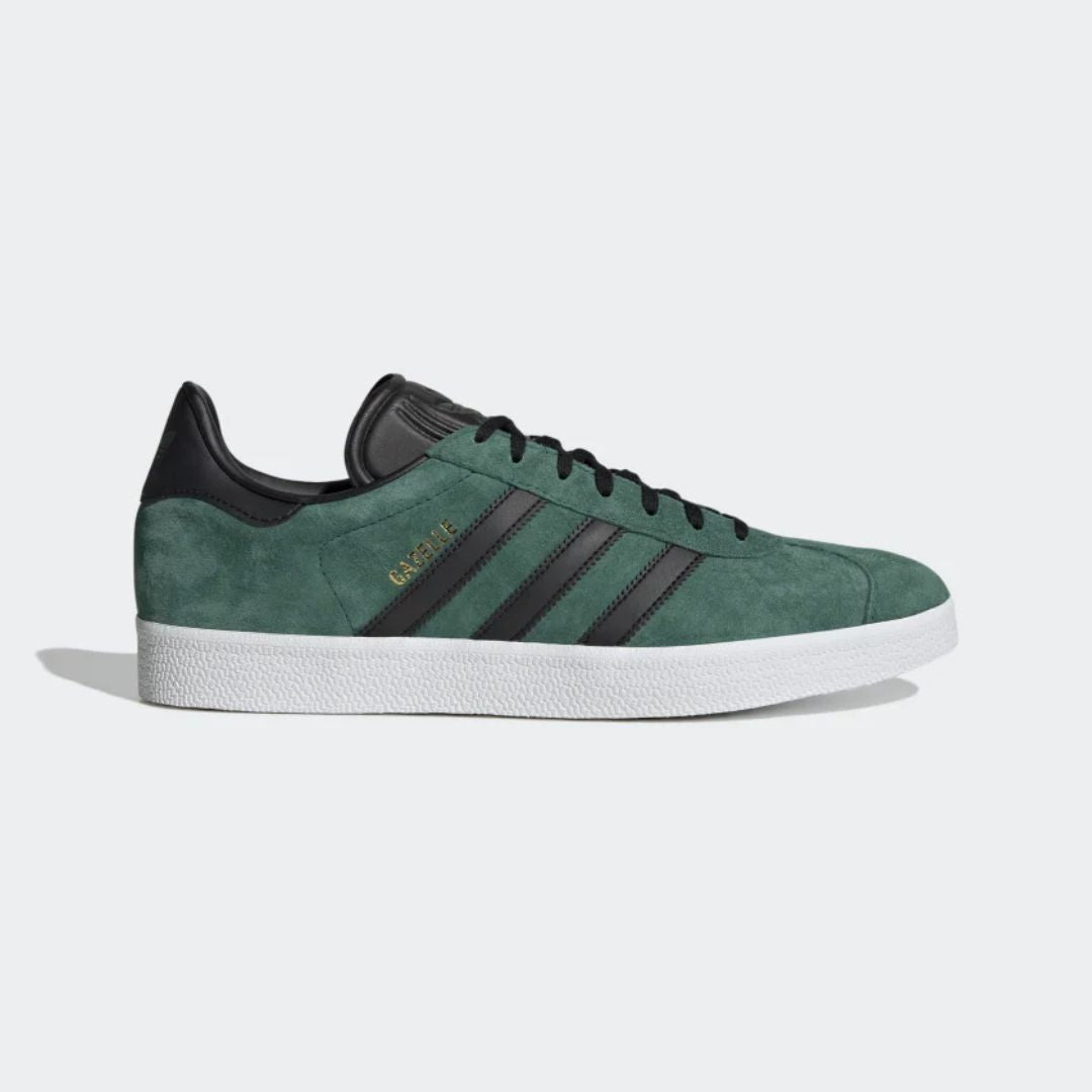 Good Neighbour | Adidas Gazelle Shoes (Collegiate Green + Black + Gold ...