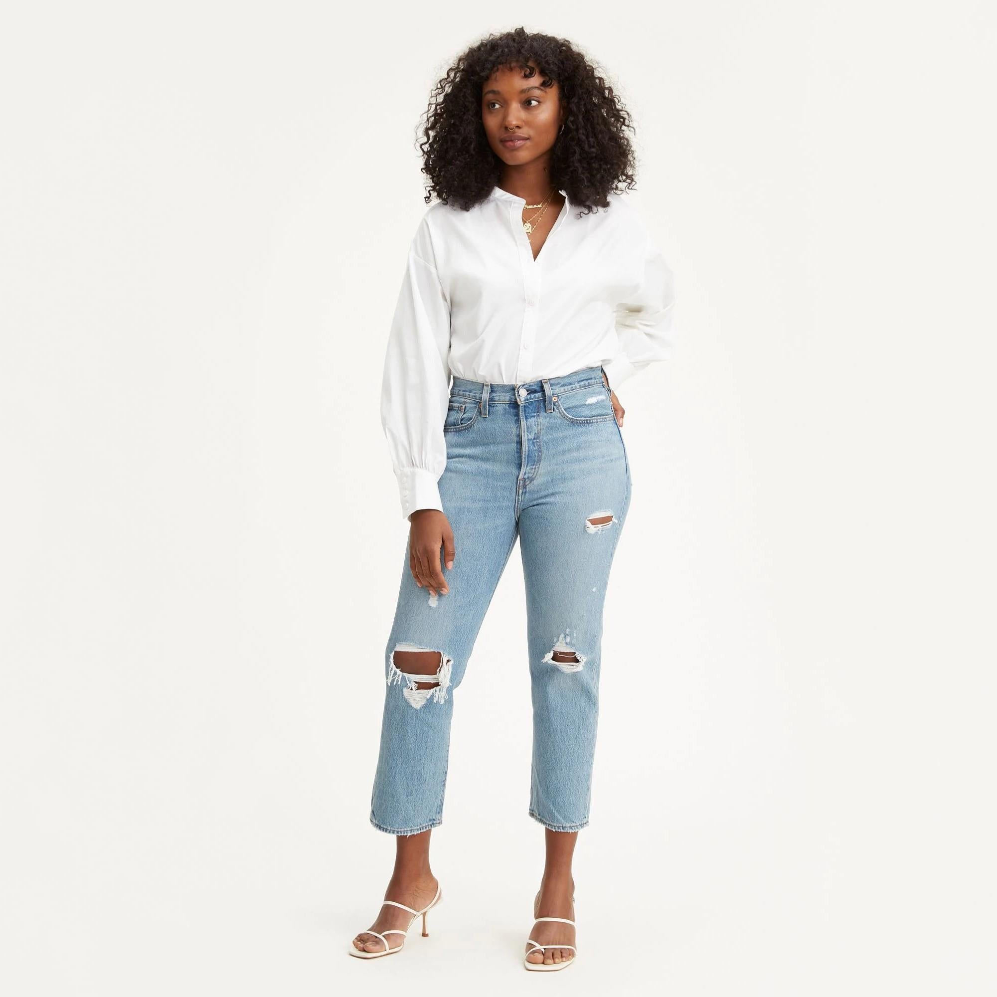 wedgie straight authentically yours jeans