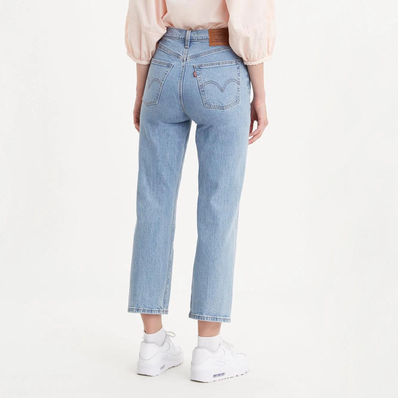 Good Neighbour | Levi's Ribcage Straight Ankle Jeans (Tango Light)