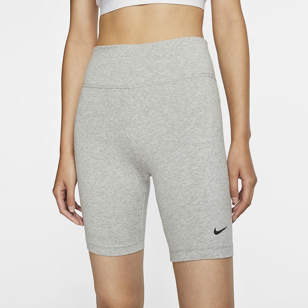 grey biker shorts nike