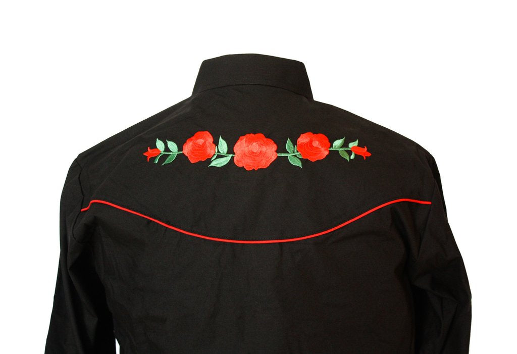 ely cattleman embroidered western shirt
