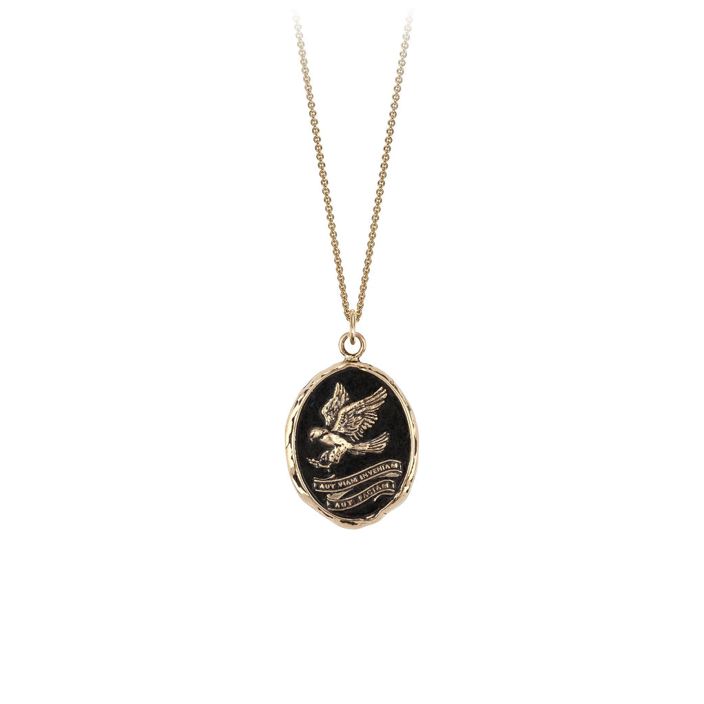 “Find A Way” 14kt Gold Talisman — Vintage Gentlemen