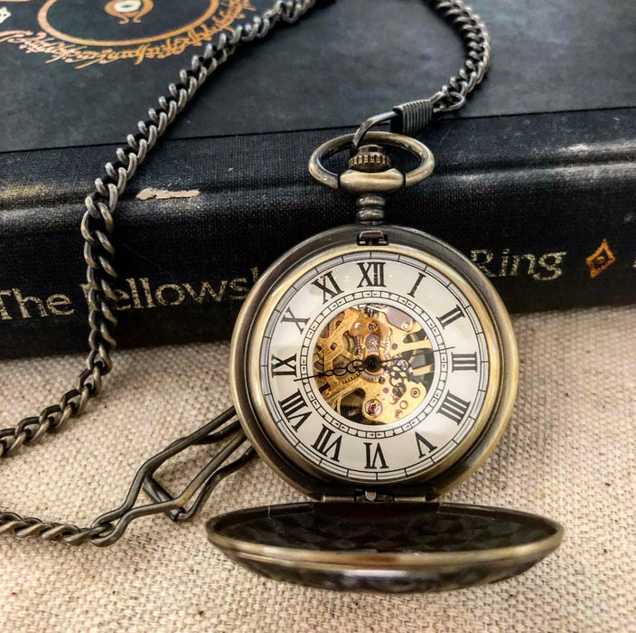 antique chain watch