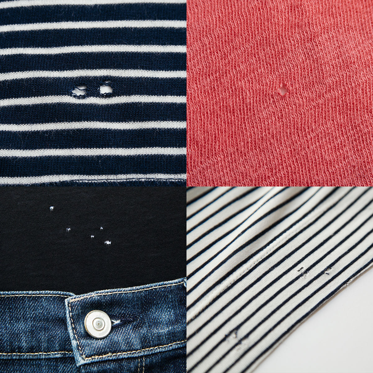 Mysterious holes at the bottom of your top or shirt