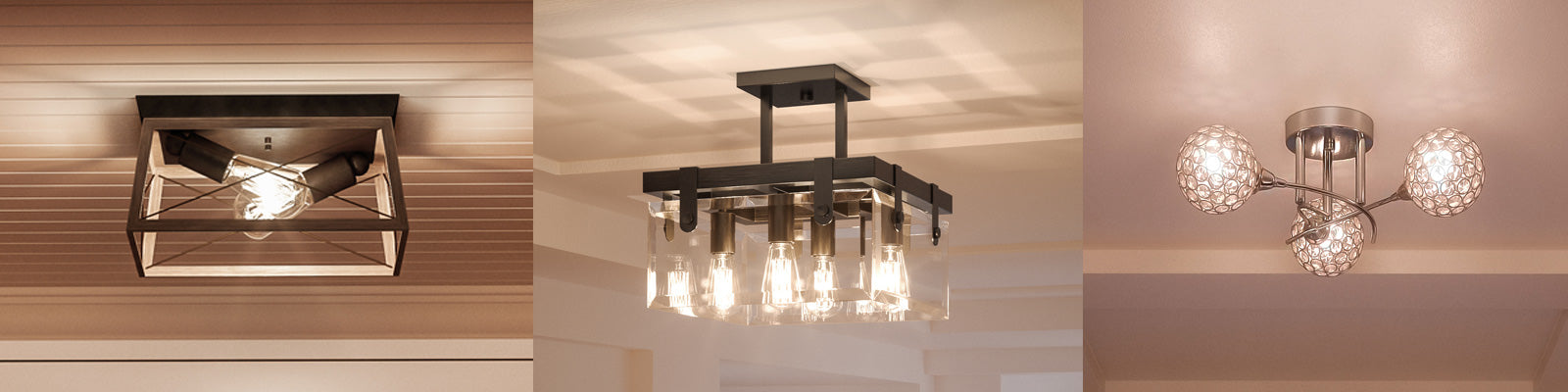 Urban Ambiance Ceiling Lights