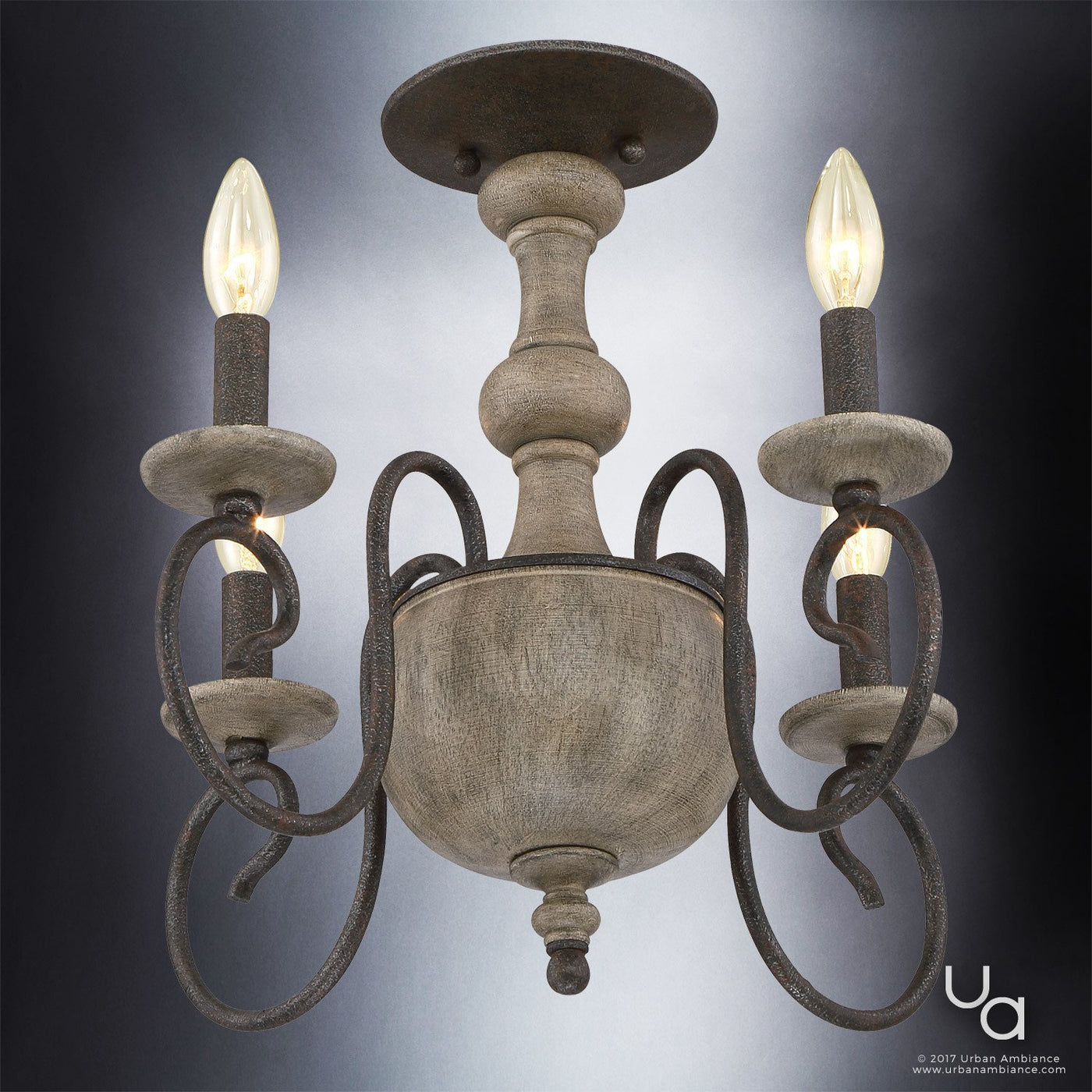 french country semi flush lighting