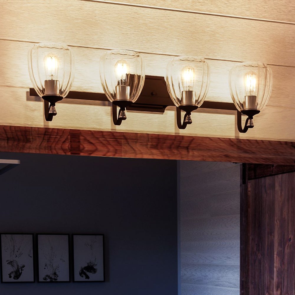 crystal bathroom vanity light