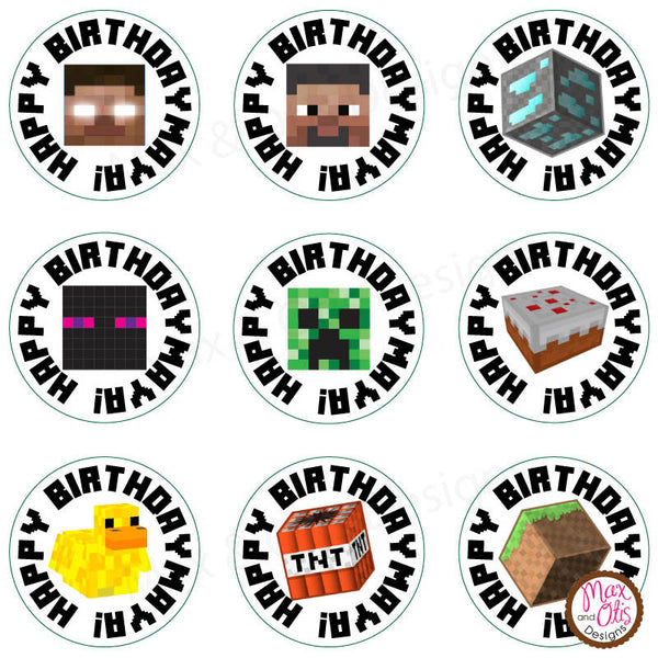 printable hershey kiss stickers minecraft max otis