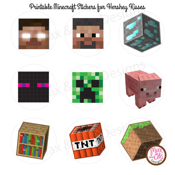 minecraft stickers