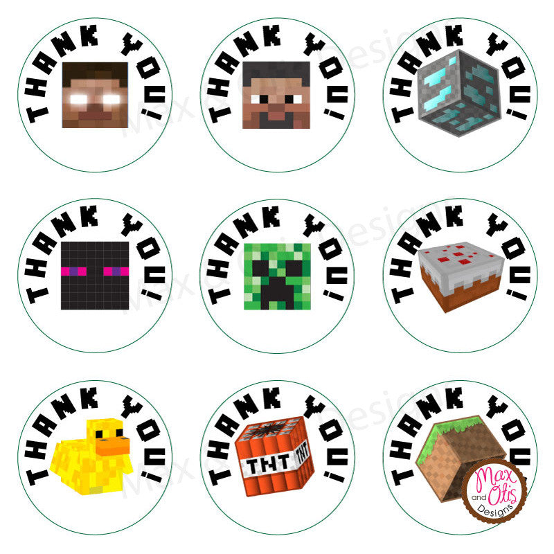 printable hershey kiss stickers minecraft max otis