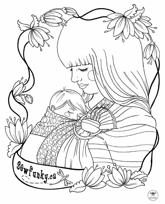 Printable Colouring Page