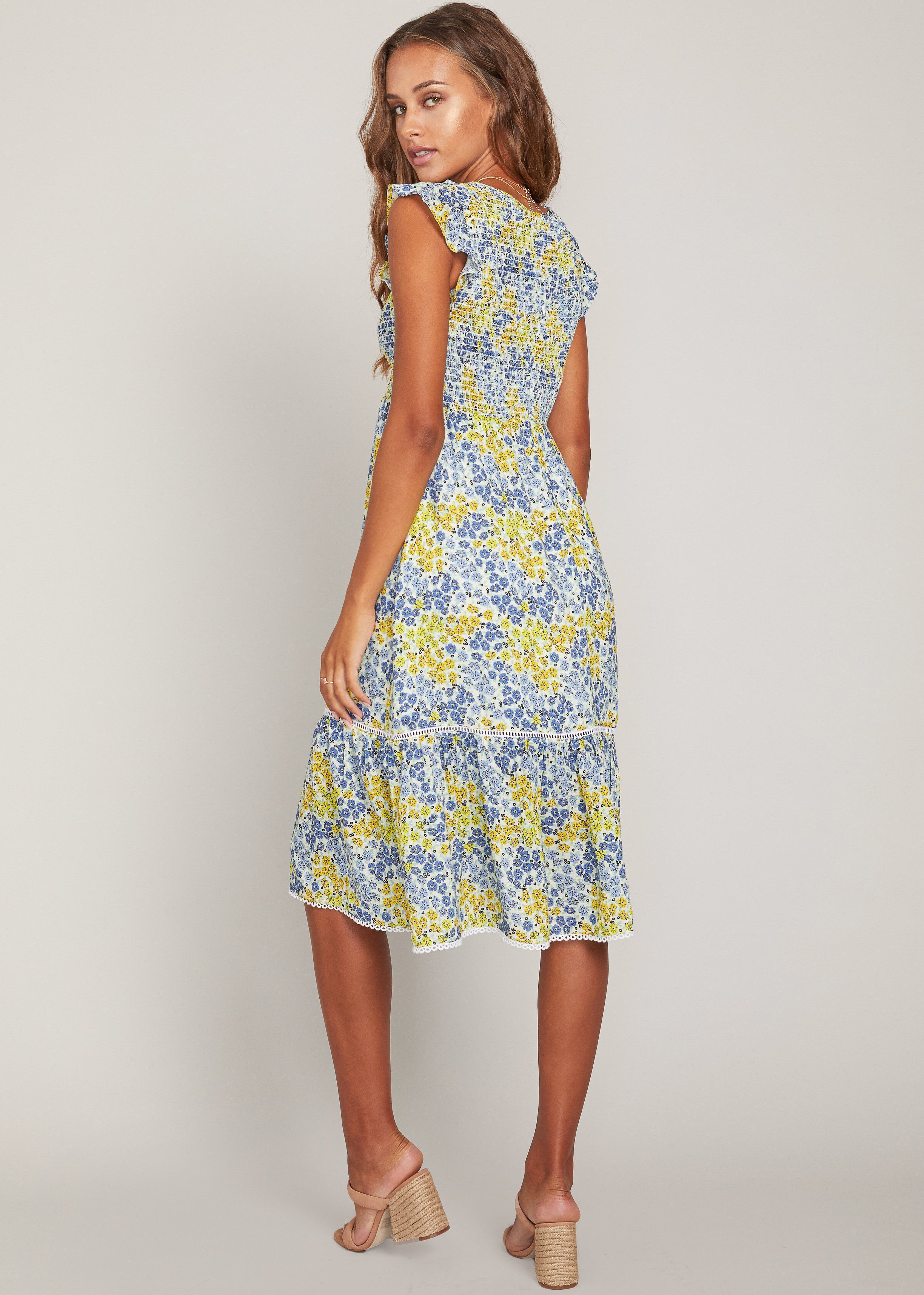 Blossom And Bloom Midi Dress