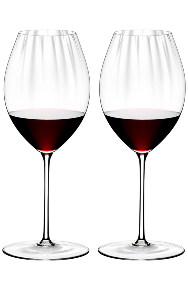 Riedel Performance Pinot Noir Wine Glass (2-Pack) with Polishing Cloth 