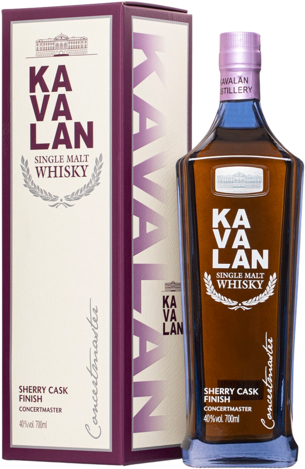 Buy Kavalan Concertmaster Port Cask Finish Taiwanese Single Malt Whisky  70cl / 40%. We deliver around Malta & Gozo