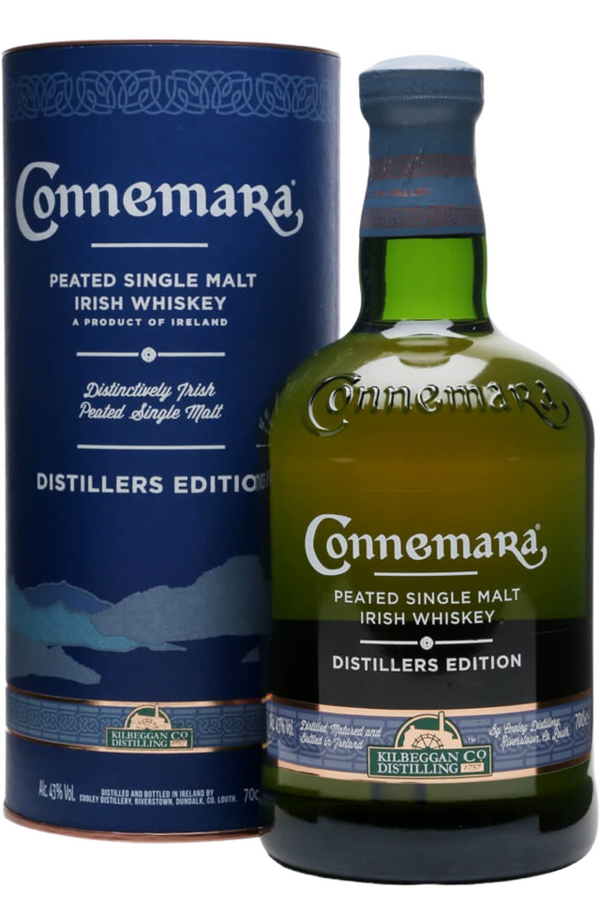 Connemara ORIGINAL Peated Single Malt Irish Whiskey 40% Vol. 0,7l in  Giftbox @Malva