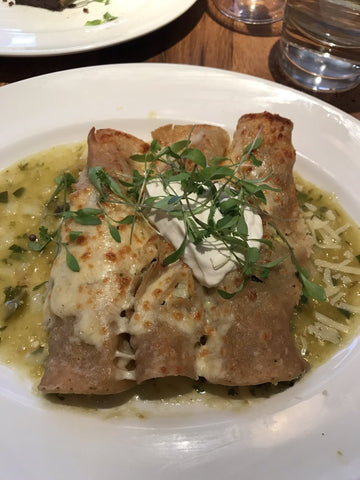 enchiladas at beatrix