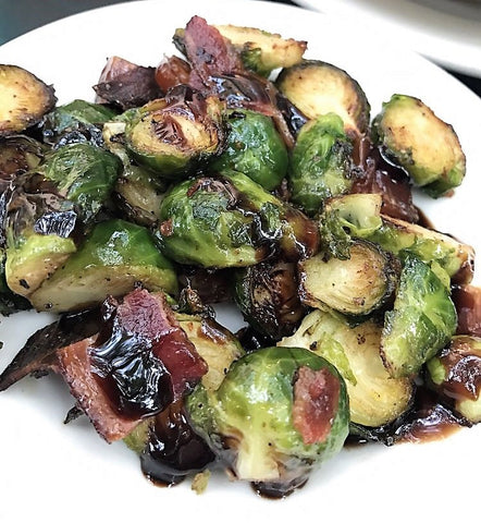 brussel sprouts at cafe amelie 