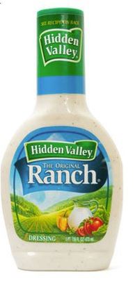 hidden valley ranch dressing for taste testing by chef's satchel
