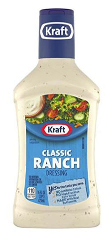 kraft ranch dressing by chef's satchel for taste testing low sodium ranch.