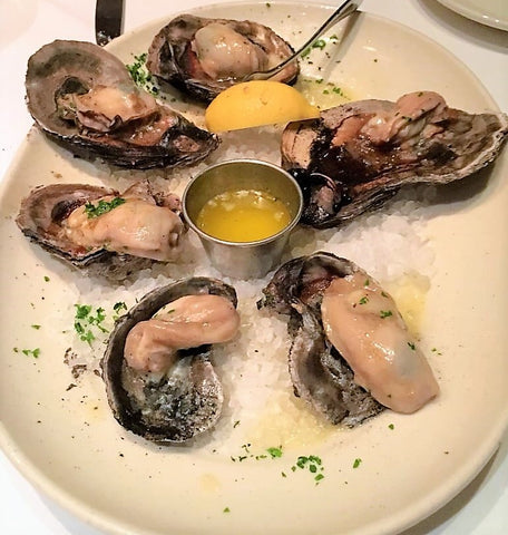 smoked sizzling oysters chef's satchel