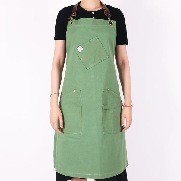 green apron