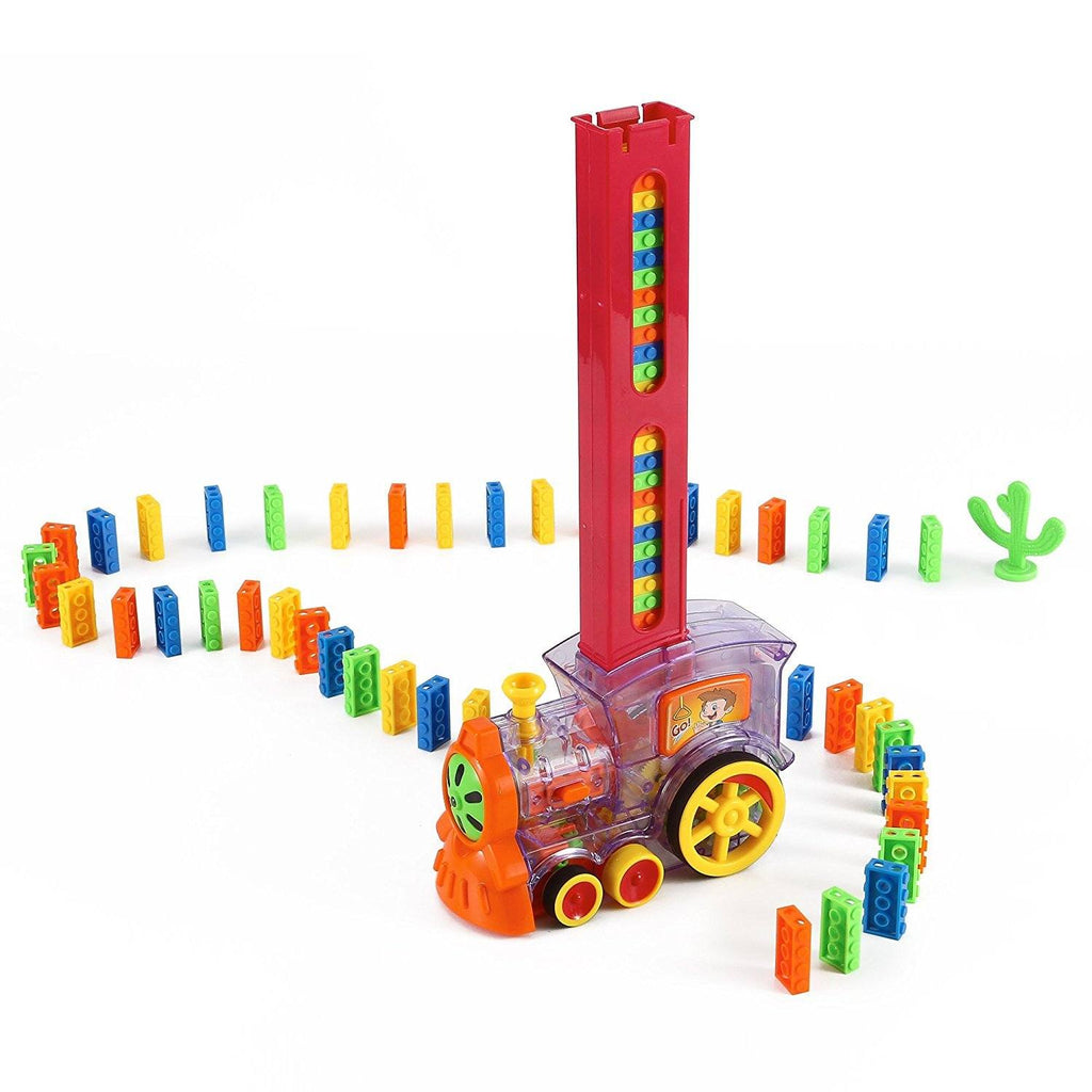 domino train toy set