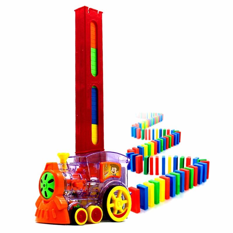 domino train toy set