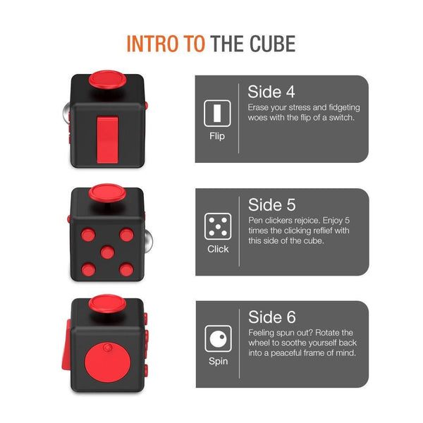 Fidget Cube Anti Stress Wonder Gears 3d Puzzle