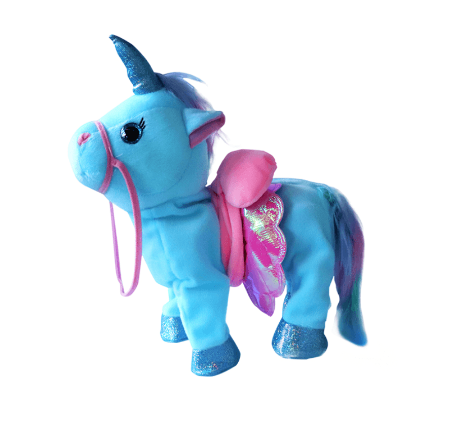 electric walking unicorn toy