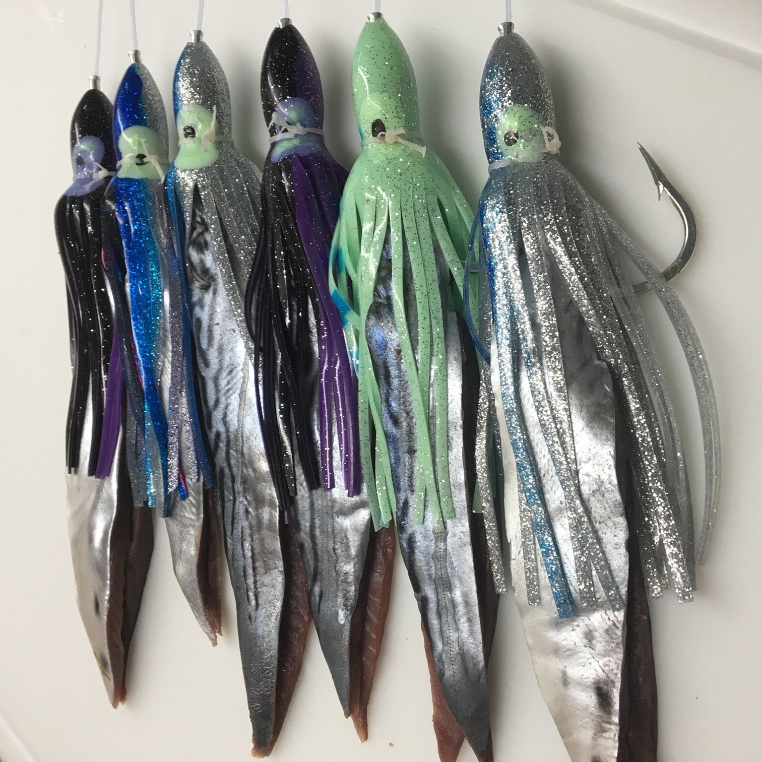 Rigged Swordfish Baits