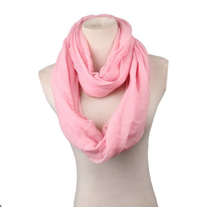 Infinity Scarf with Lightweight 100% Voile that is perfect for winter wear