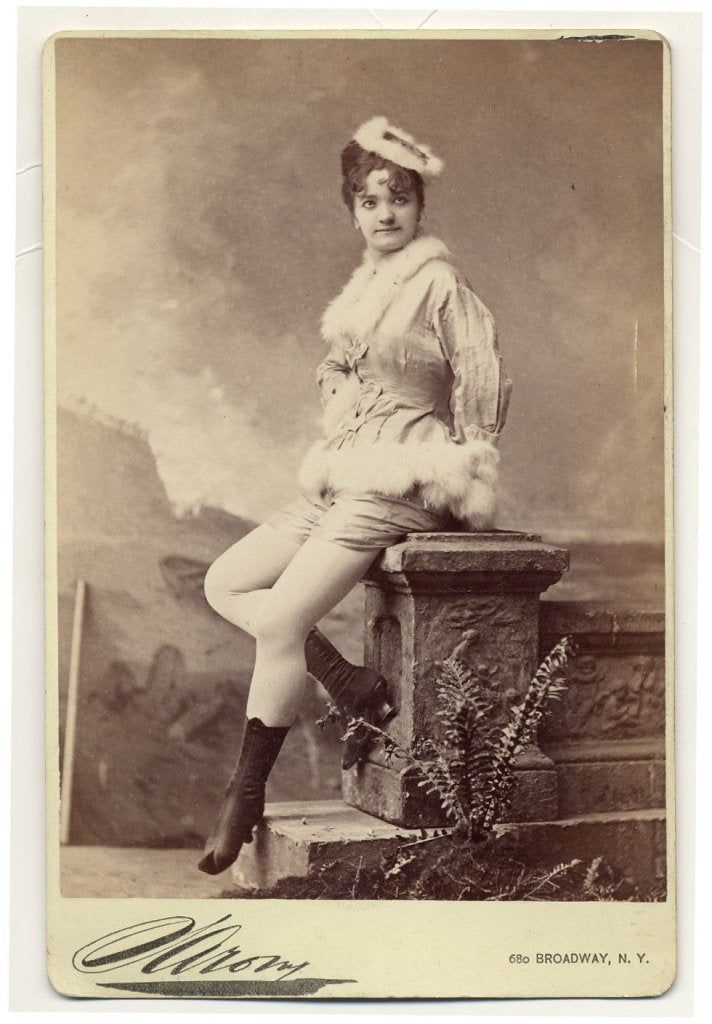 1890. Elvira Viola, sitting
