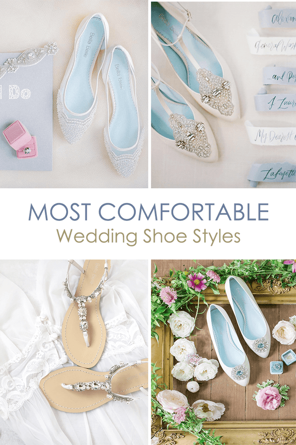 most comfortable shoes for brides