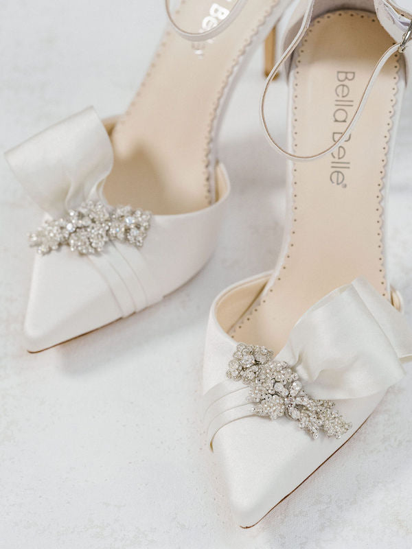 Rhinestone Wedding Shoes & Bling Bridal Shoes | Bella Belle