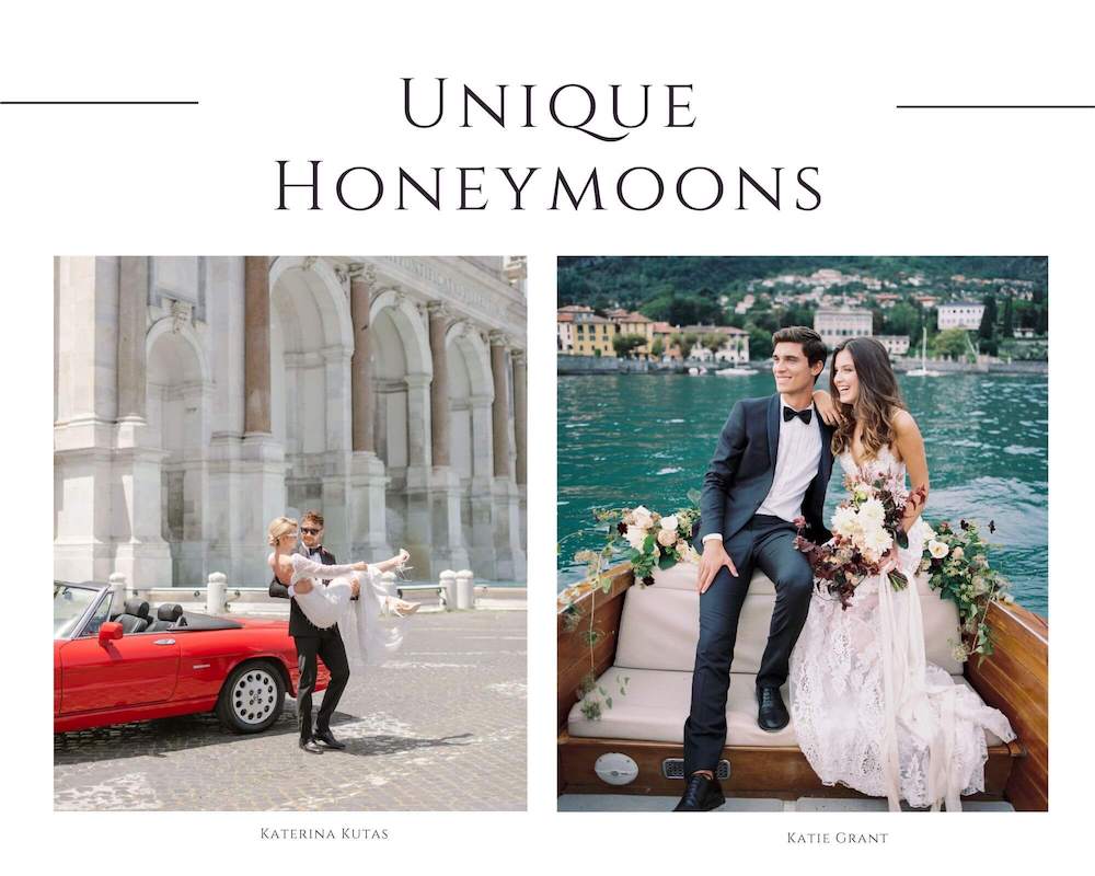 2023 wedding trends: wedding honeymoons