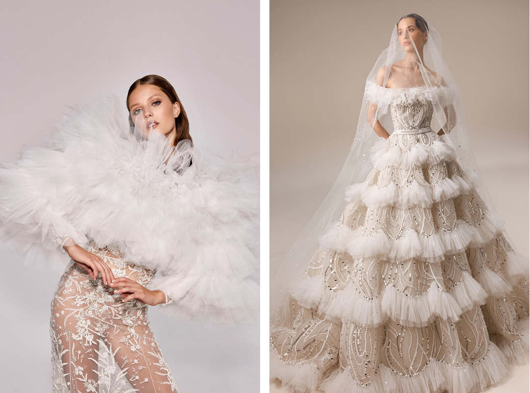 2023 bridal trends fall tulle