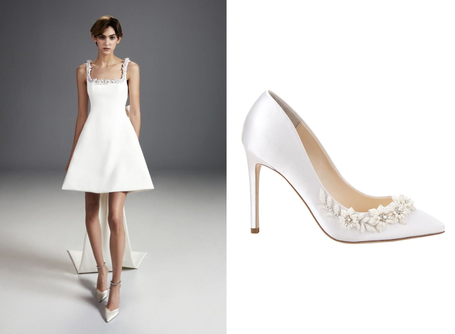 Shoes For Every Pearl Wedding Dress Style