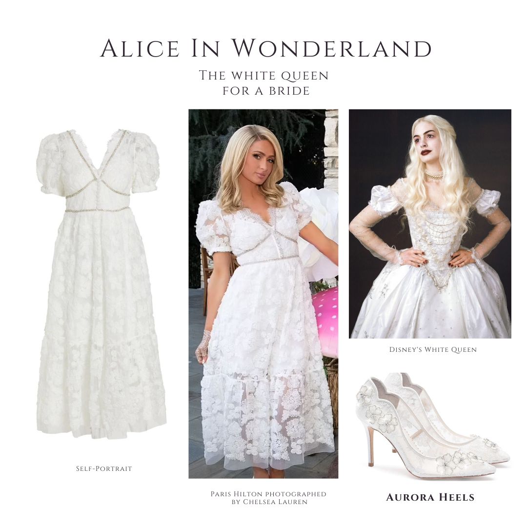 Alice In wonderland Bride Disney Themed Bridal Shower