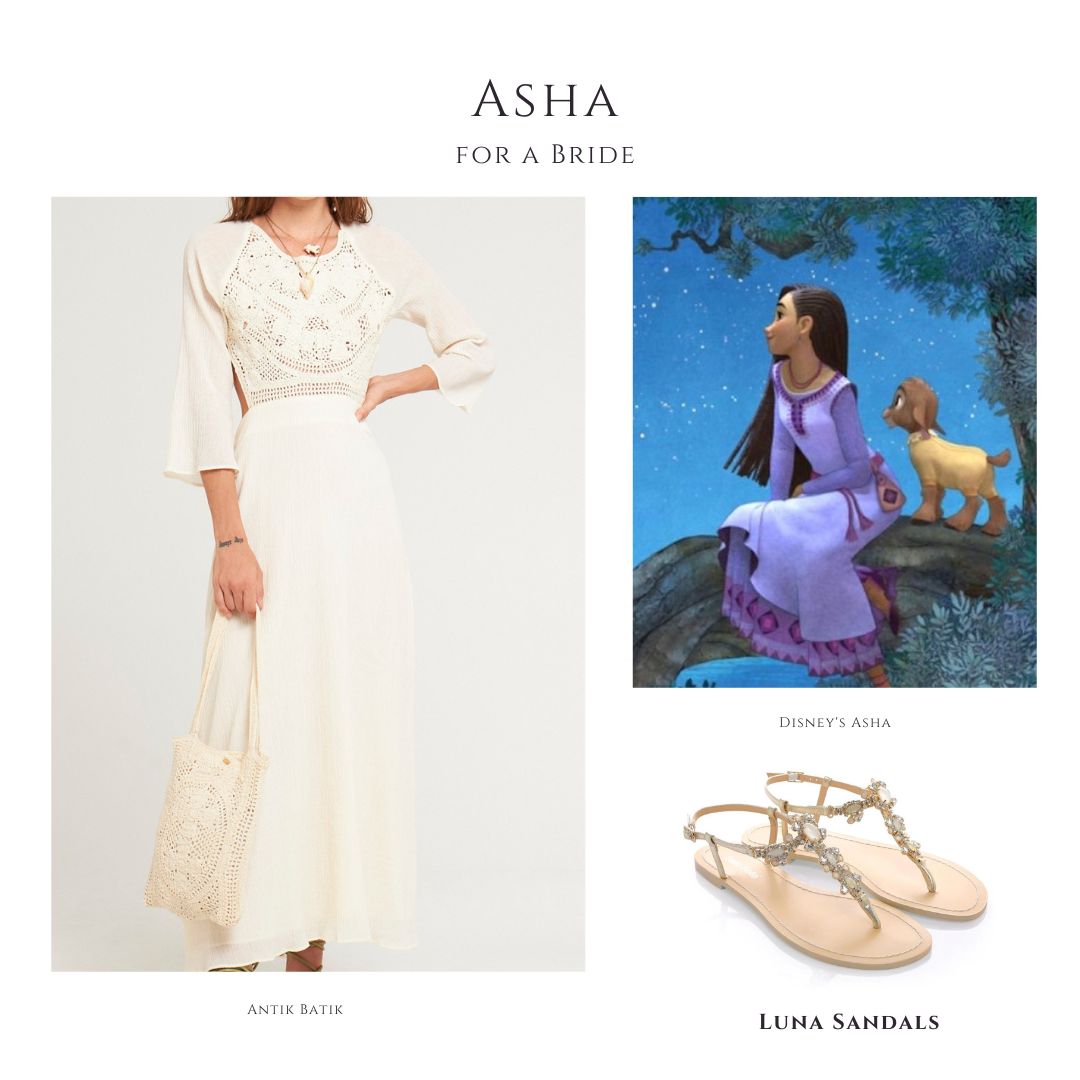 Asha Bride Disney Themed Bridal Shower