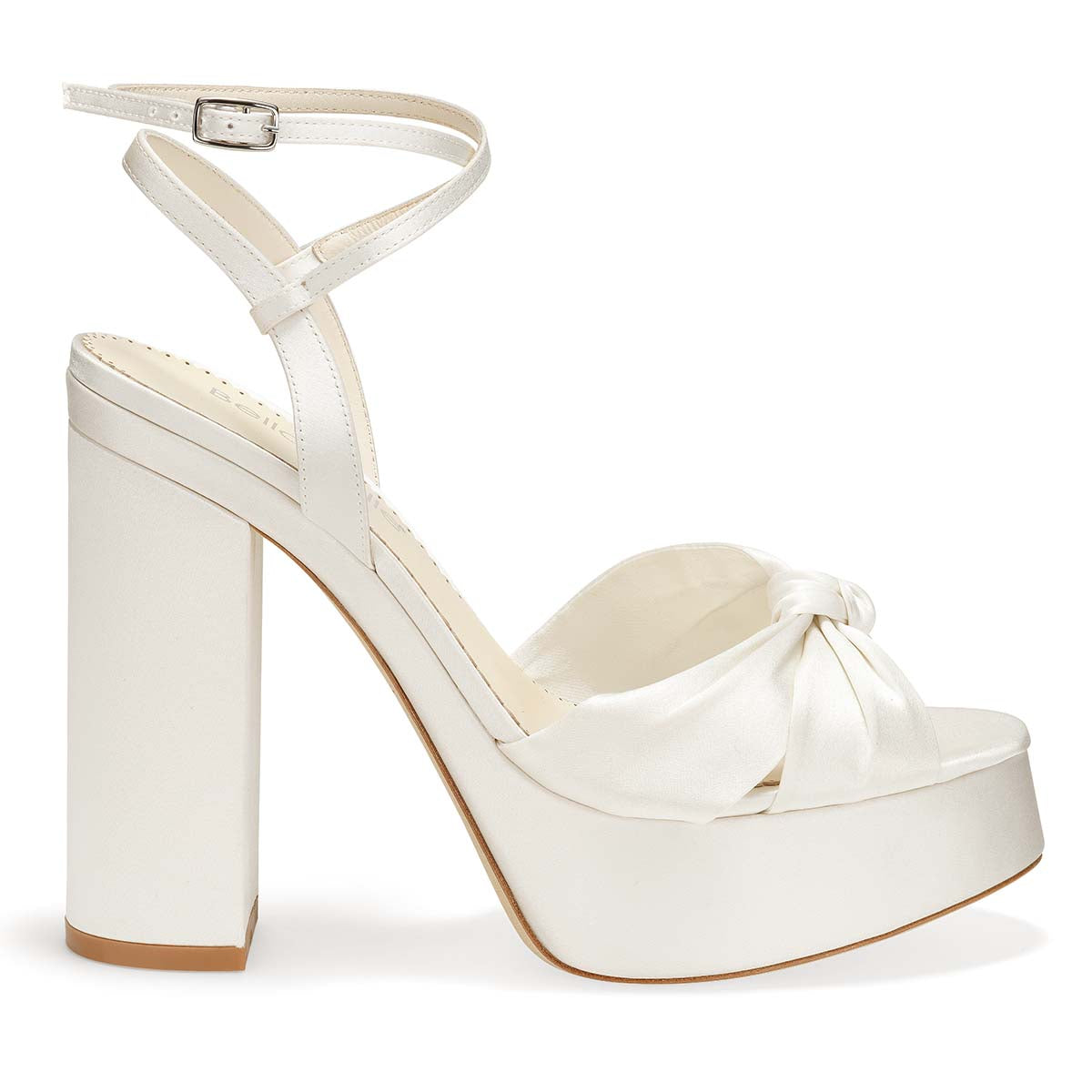 Barbie heels platform heels sandals ivory wedding