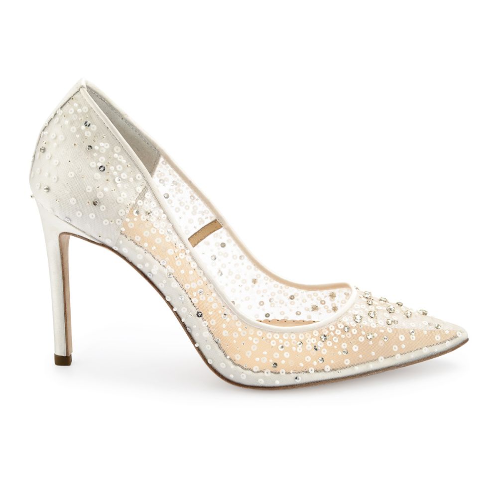 Bella Belle 2024 wedding shoe trends crystal wedding shoes elsa