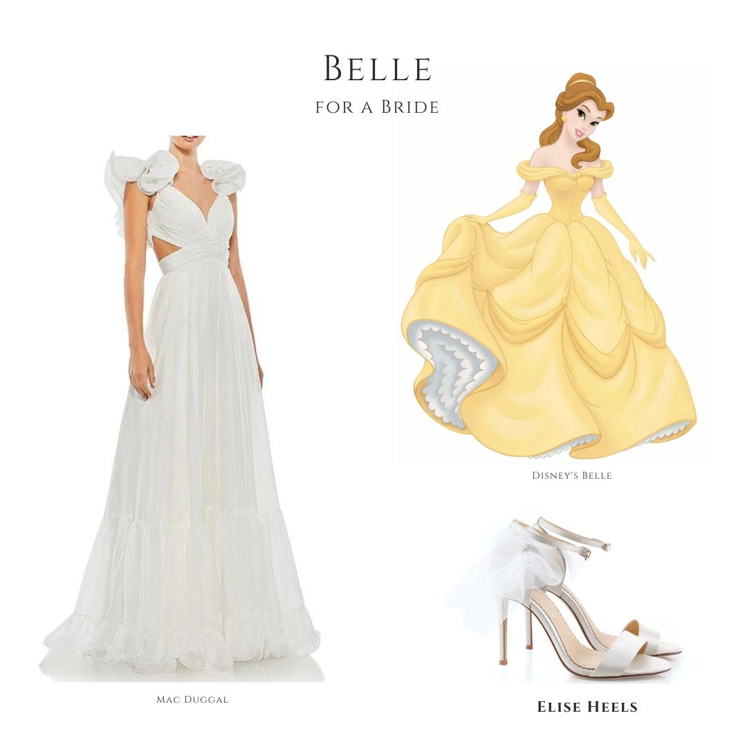 Belle Bride Disney Themed Bridal Shower