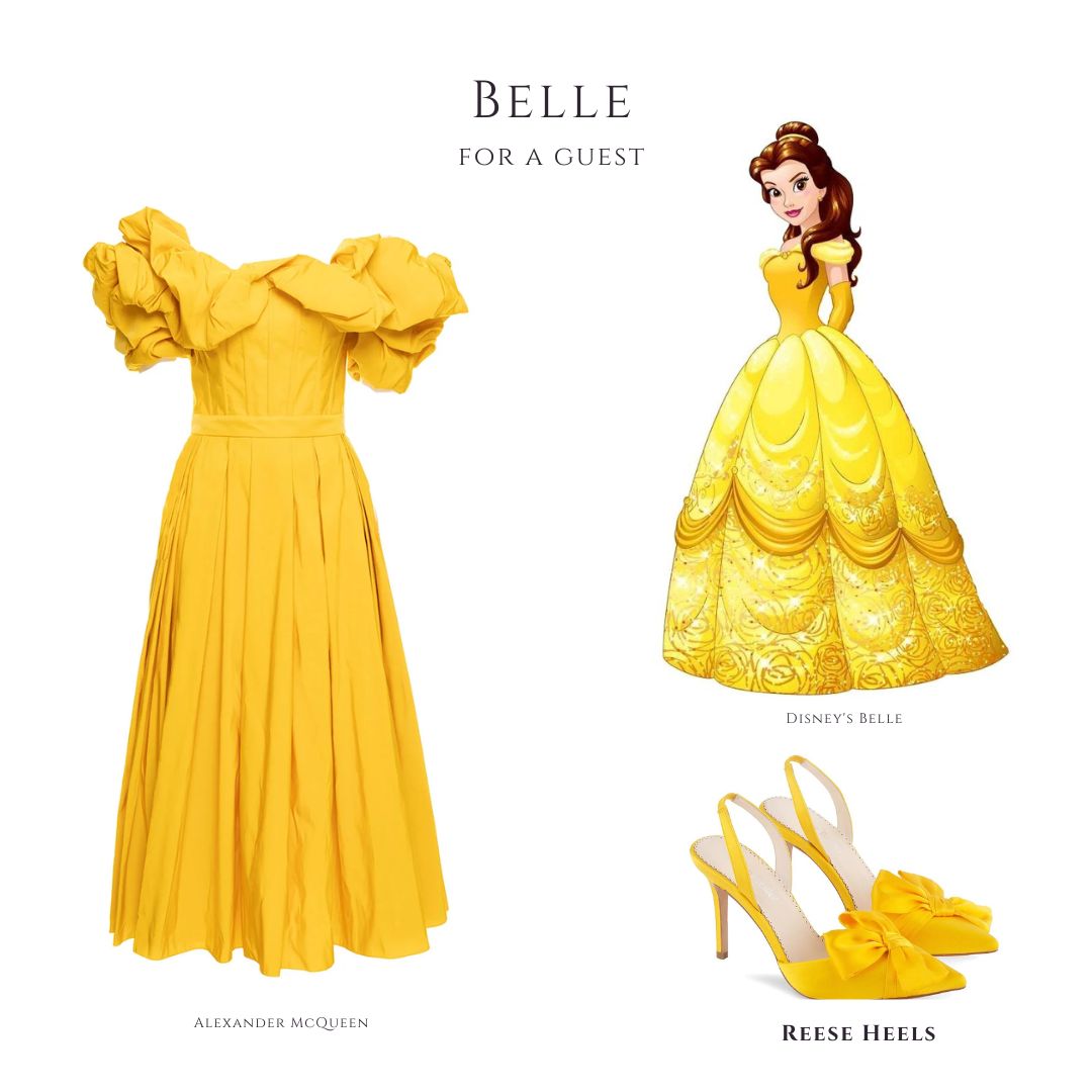 Belle Guest Disney Themed Bridal Shower
